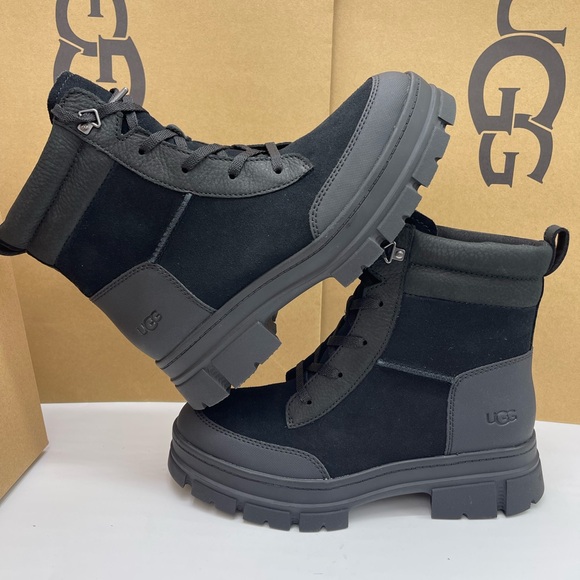 UGG Shoes - UGG Women's UGG
W / 1174492
W ASHTON WEATHERIZED LACE UP Boots Black